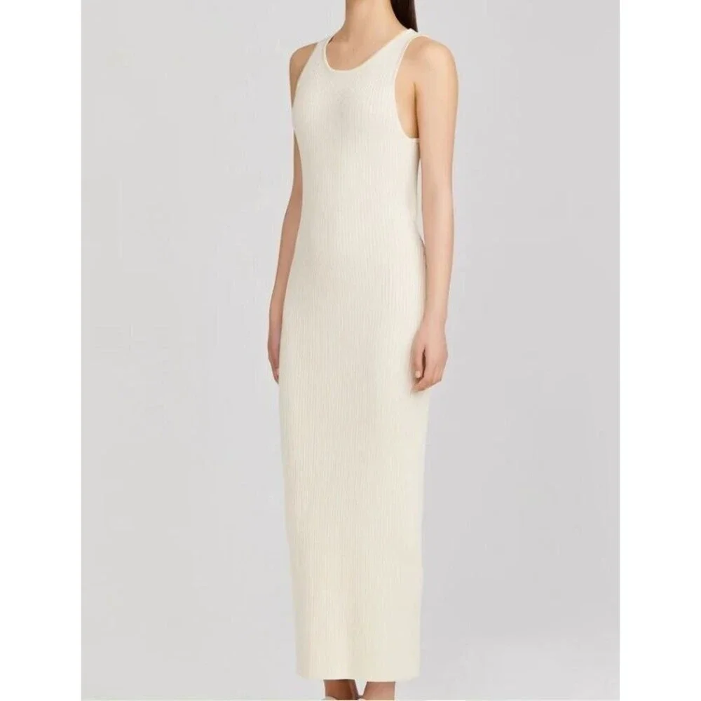 Significant Other Sofia Knit Maxi Dress Cream Retail $249 Womens NWT Size 4 - Picture 2 of 4